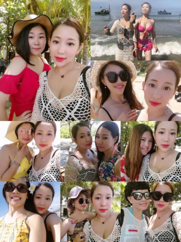 三亚,每天都是不一样的风景,展现我们性感的身子